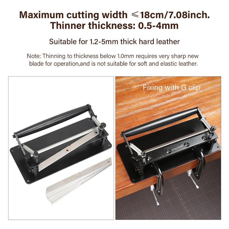 Skiver Leather Thin - Large Manual Leather Machine Skin Thinning