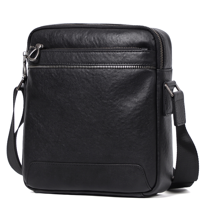 Leather Work Bag Men - Genuine Leather Men Crossbody Bag Business