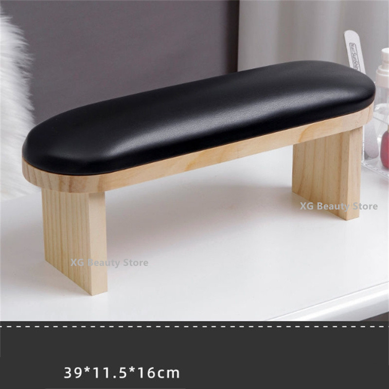 Black PU Leather Nail Art Stan - огляд і ціна Leatherwork Desk