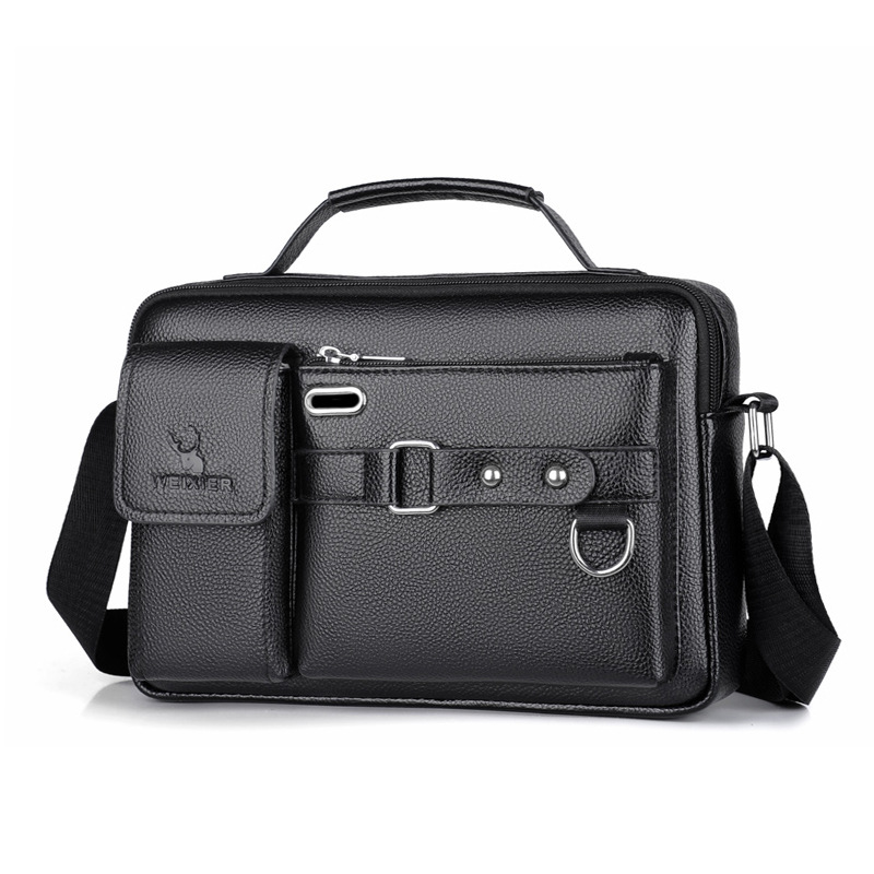 Brand Men Shoulder Bag Pu Leat - огляд і ціна Leather Work Bag Men