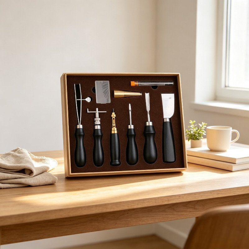Complete Leather Hand Sewing K - огляд і ціна Leatherwork Kits For Beginners