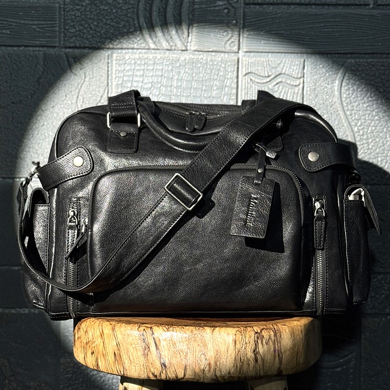 Vintage vegetable tanned leath - огляд і ціна Leather Work Bag Men
