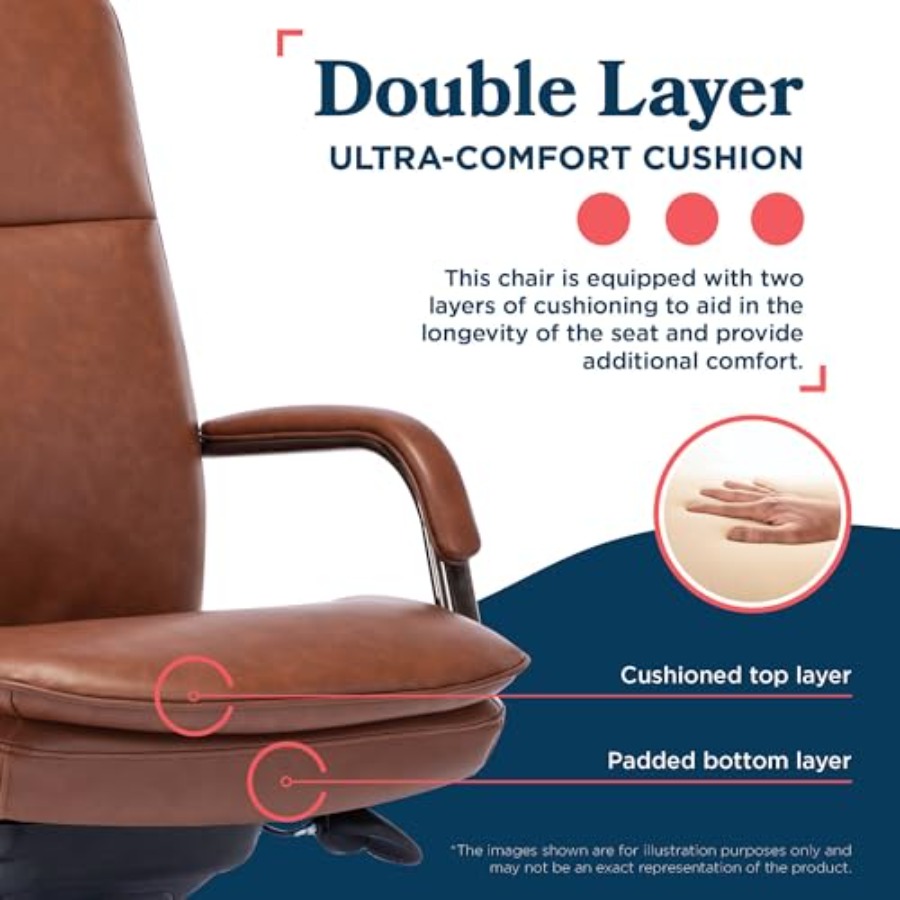 Ergonomic executive office cha - огляд і ціна Upholstery Leather Work