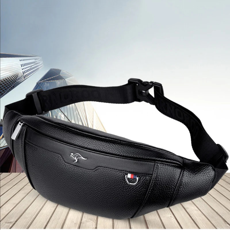 Business Leather Waist Bag Mul - огляд і ціна Leather Work Bag Men