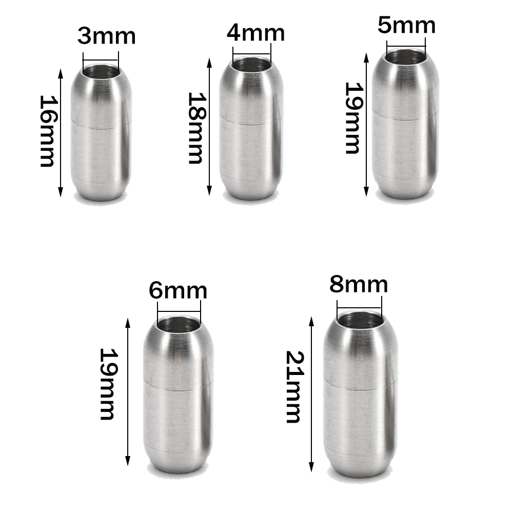 2pcs Stainless Steel Magnetic  - огляд і ціна Leatherwork Beginner