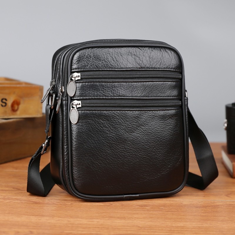 Men's Shoulder Messenger Bag C - огляд і ціна Leather Work Bag Men