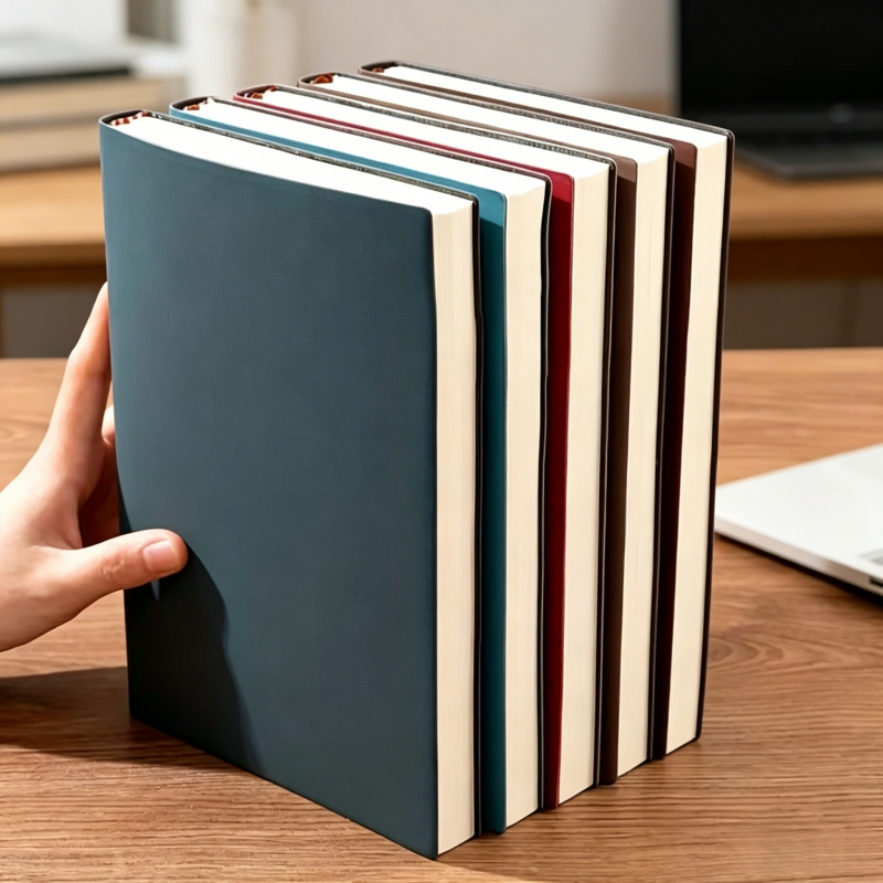 A5 Soft Leather Notebook with  - огляд і ціна Leather Work Notebook