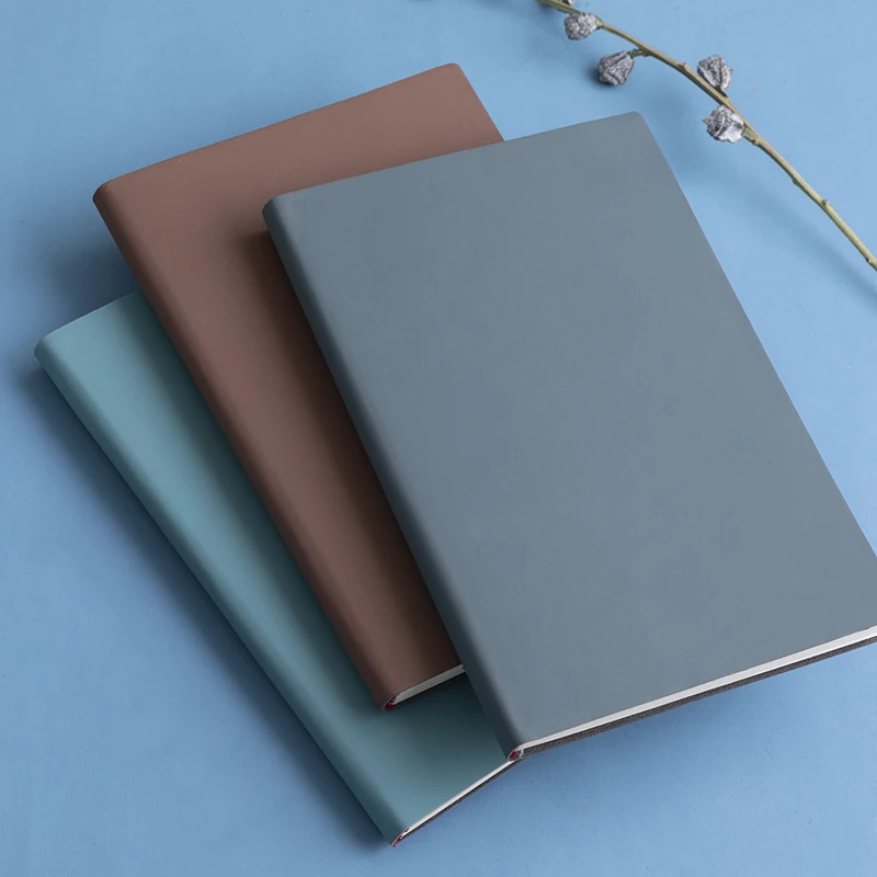 A5 Soft Leather Notebook with  - огляд і ціна Leather Work Notebook