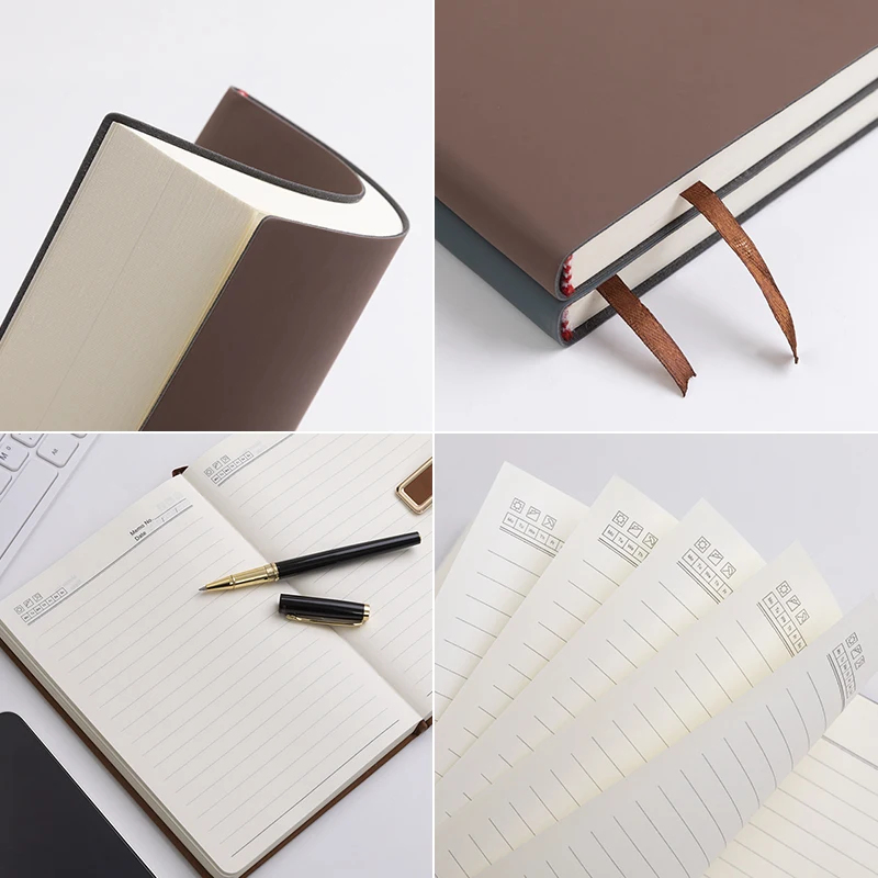 A5 Soft Leather Notebook with  - огляд і ціна Leather Work Notebook
