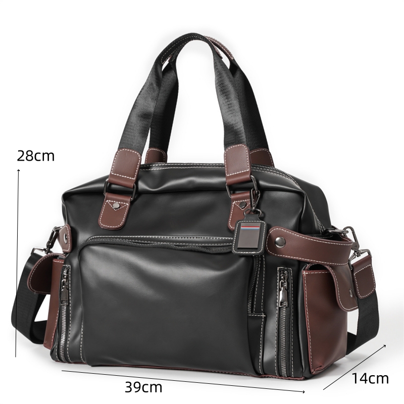 High Quality Handbag Men Busin - огляд і ціна Leather Work Bag Men