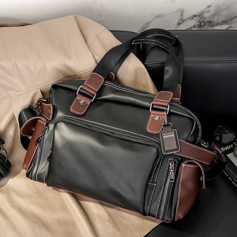 High Quality Handbag Men Busin - огляд і ціна Leather Work Bag Men