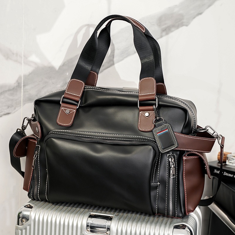 High Quality Handbag Men Busin - огляд і ціна Leather Work Bag Men