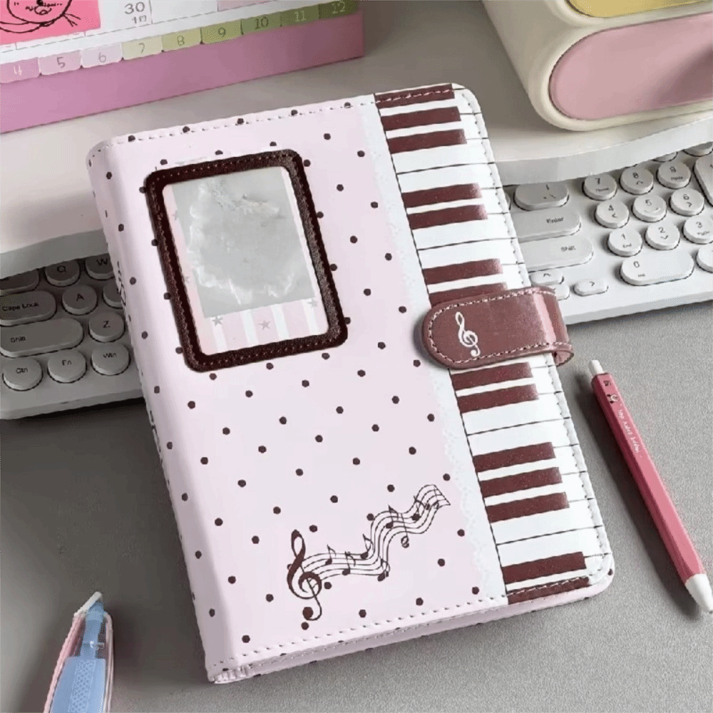 Ins Polka Dot Piano Binder Not - огляд і ціна Leather Work Notebook