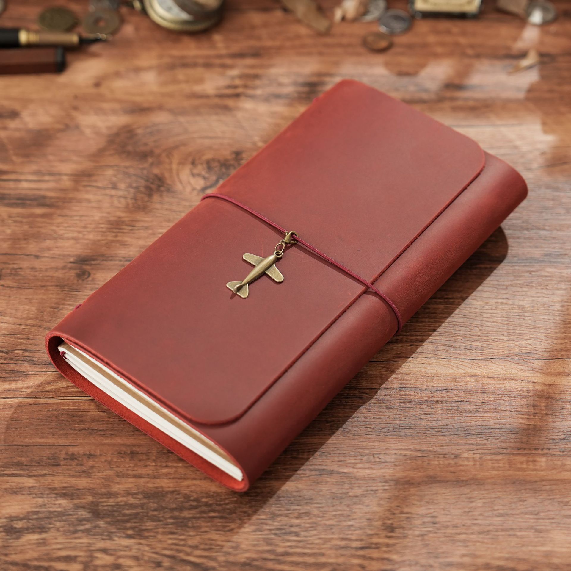 New Arrival Triple Fold TN Tra - огляд і ціна Leather Work Notebook