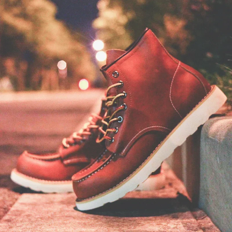 Genuine Leather Men's Boots Vi - огляд і ціна Leatherwork Beginner