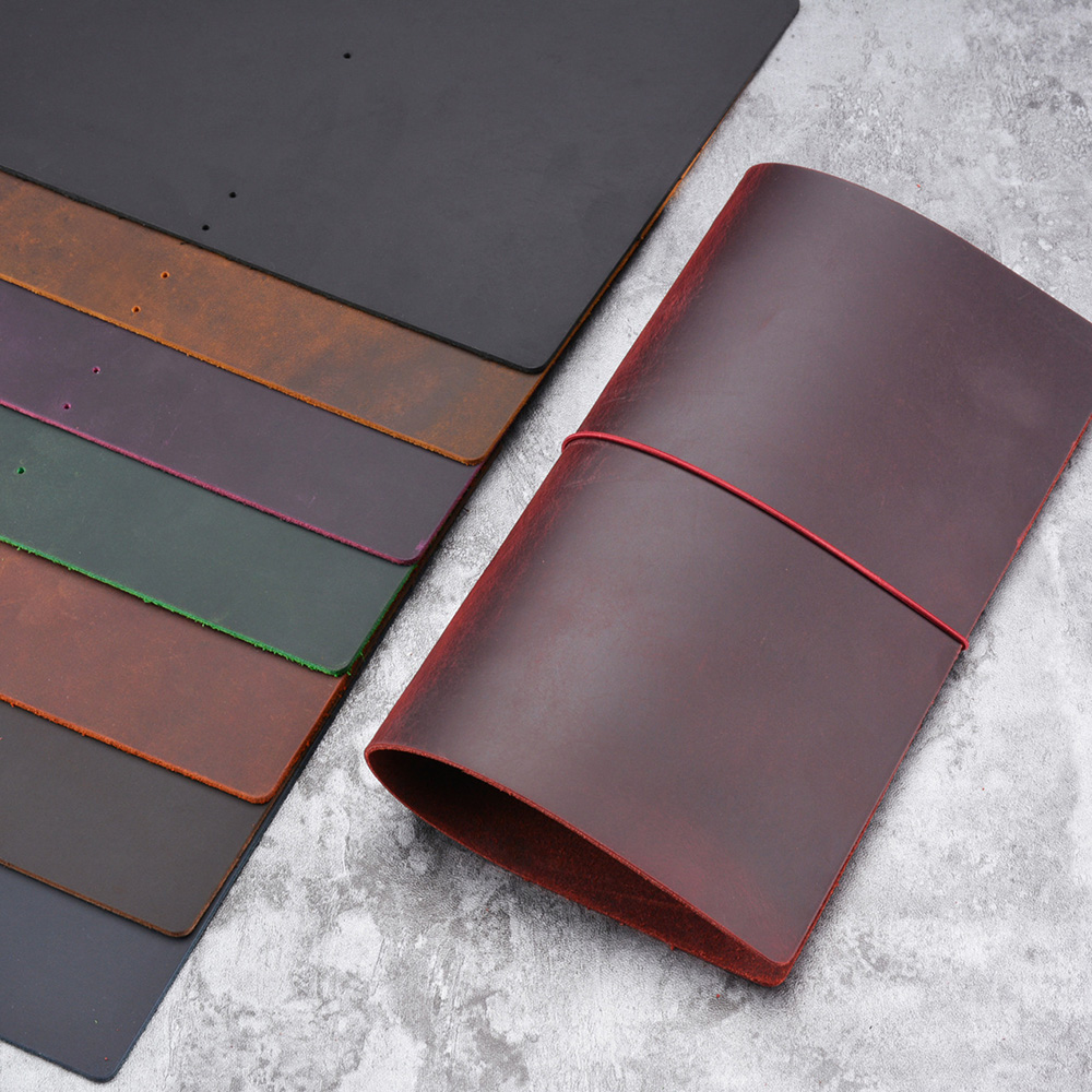 DIY Notebook Cover Crazy Horse - огляд і ціна Leather Work Notebook