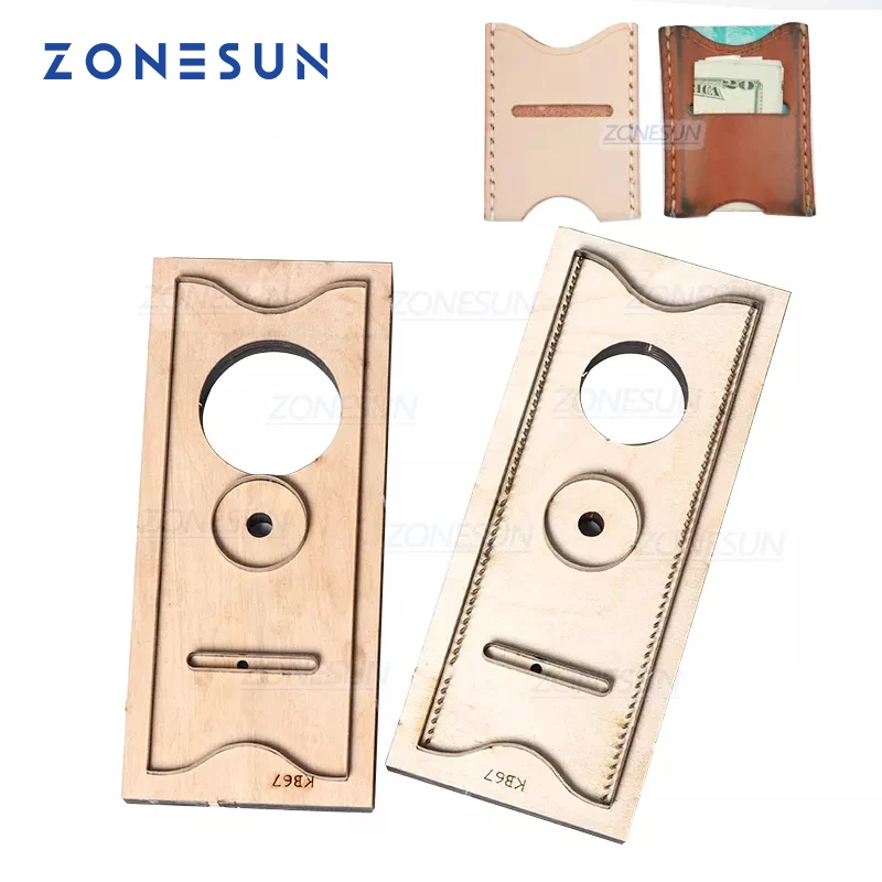 ZONESUN C2 Bank Credit Card Ho - огляд і ціна Leatherwork Templates