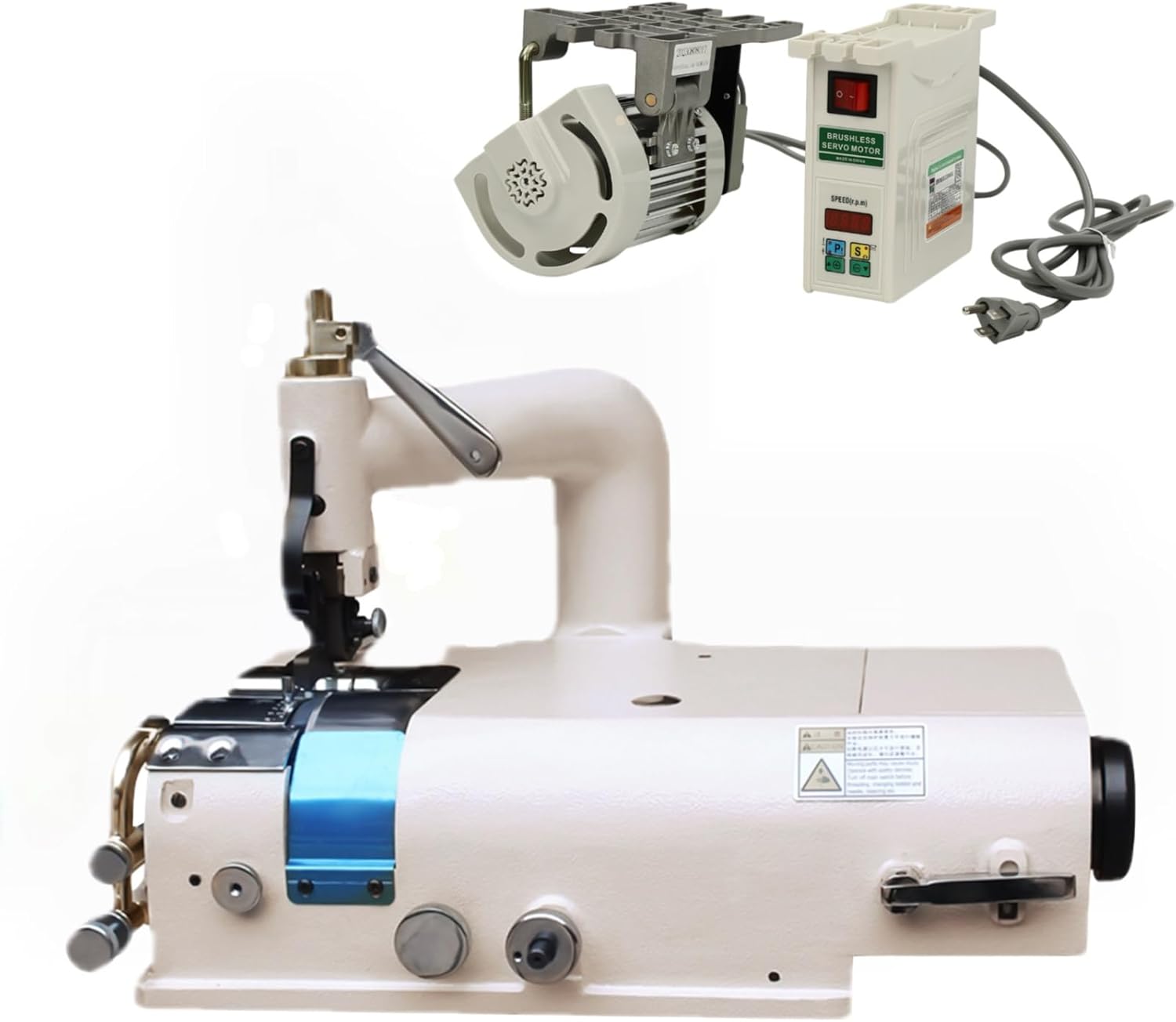 SM-801 Sewing Machine Electric - огляд і ціна Skiver Leather Thin