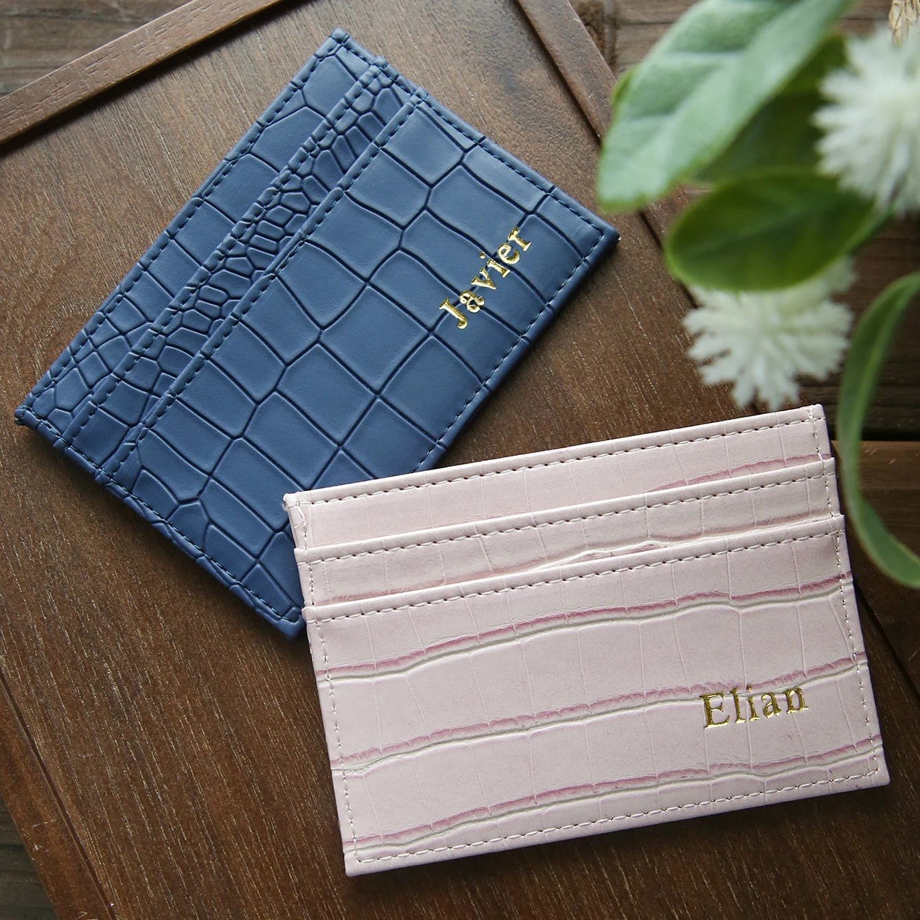 1PC Custom Name Faux Crocodile - огляд і ціна Leatherwork Embossing