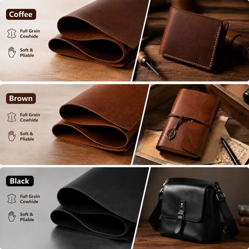 1pc Veg Tan Cowhide Leather Sh - огляд і ціна Veg Tan Leather Hide