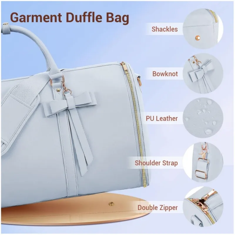 2025 New Women's Waterproof We - огляд і ціна Leather Work Duffle